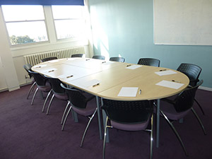 Guildford College seminar room