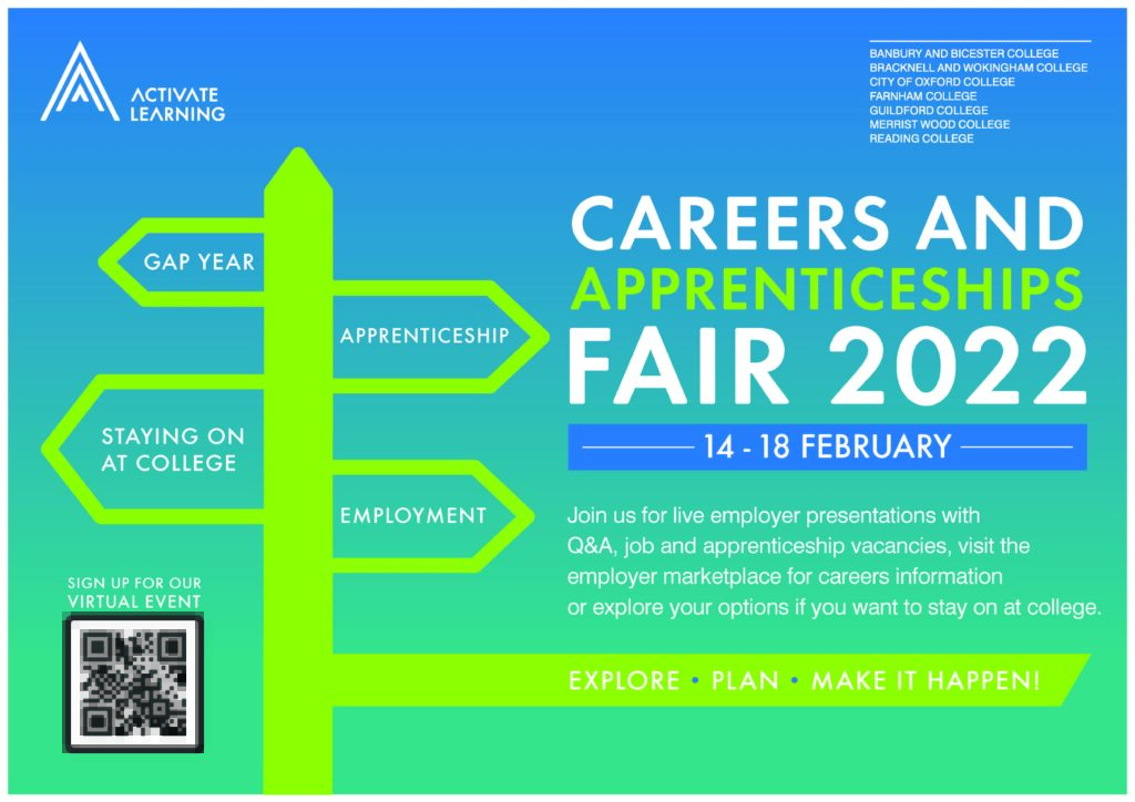 Careers and Apprenticeship Fair 2022 Activate Learning