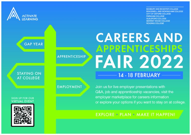 Careers and Apprenticeship Fair 2022 Activate Learning