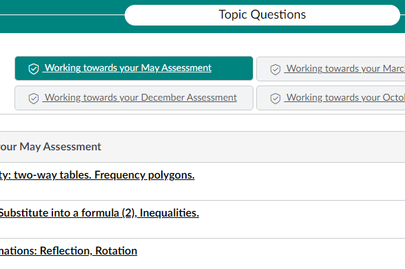 ALO GCSE Maths Exam resources