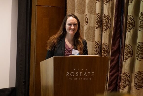 Hannah Scott, Chief Executive Officer, Oxfordshire Greentech, spoke about Sustainability and the power to transform
